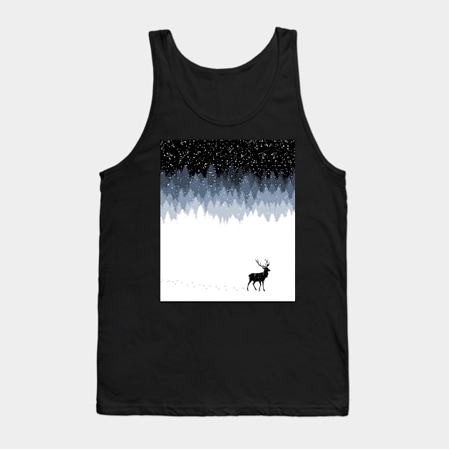 Winter Night Tank Top by Tobe_Fonseca